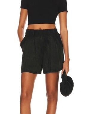 NWOT Free People Chelsea Linen Shorts